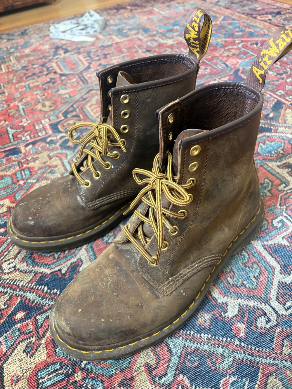 Doc Martens 1460 Crazy Horse Leather Boots